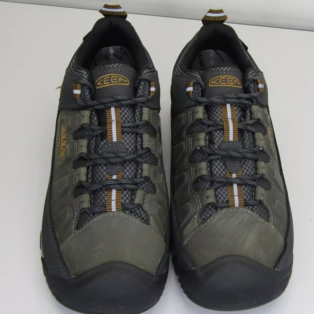NEW KEEN Mens Targhee III Hiking Shoes Waterproof Low-Rise Cap Toe Size 11.5W